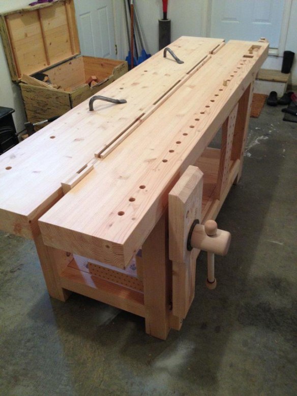 DIY Woodworking Bench Leg Vise Wooden PDF woodworking 