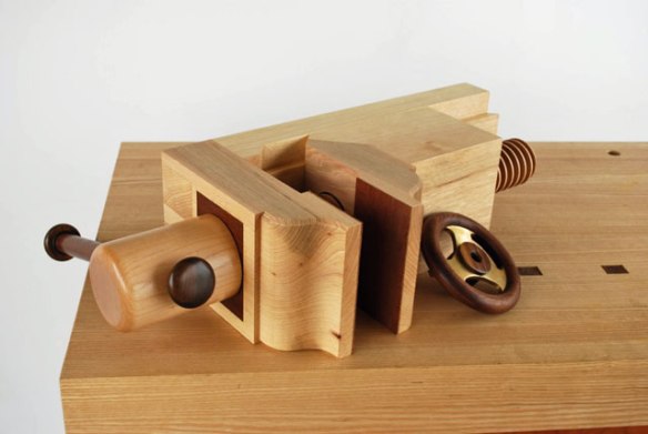 Custom Wooden Vise | Lake Erie Toolworks Blog